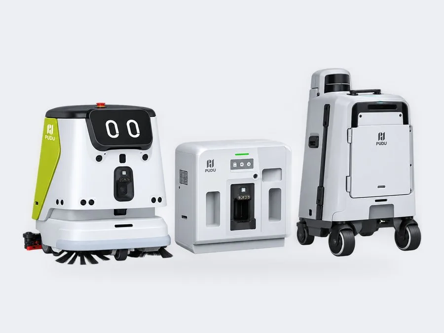 Robot de limpieza industrial PUDU CC1